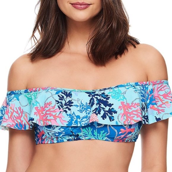 Vera Bradley Other - Vera Bradley Shore Thing Maliyah Off-Shoulder Top